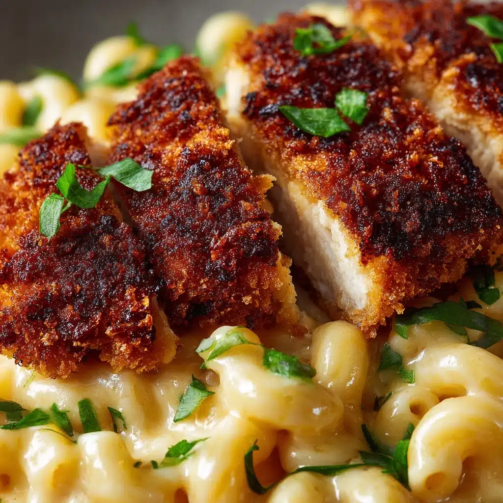 Honey Pepper Chicken Mac and Cheese Recipe - Recipe Image