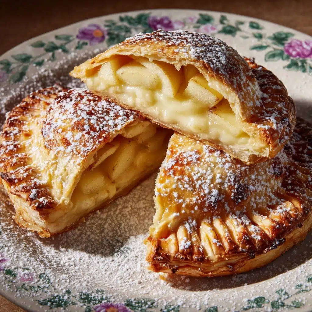 Stuffed Cheesecake Fried Apple Pies Recipe - Recipe Image