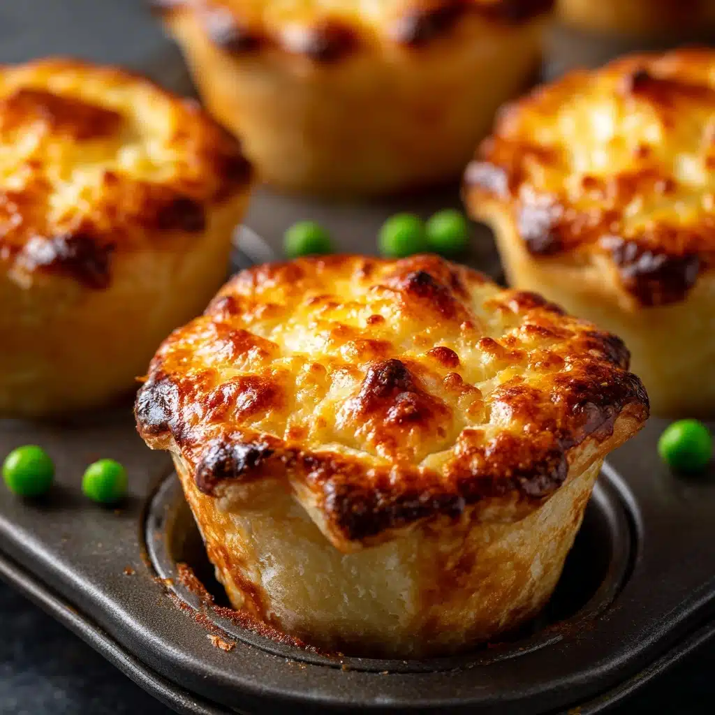 Muffin Tin Chicken Pot Pies Recipe - Recipe Image