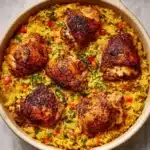 Italian Chicken Rice Casserole Recipe