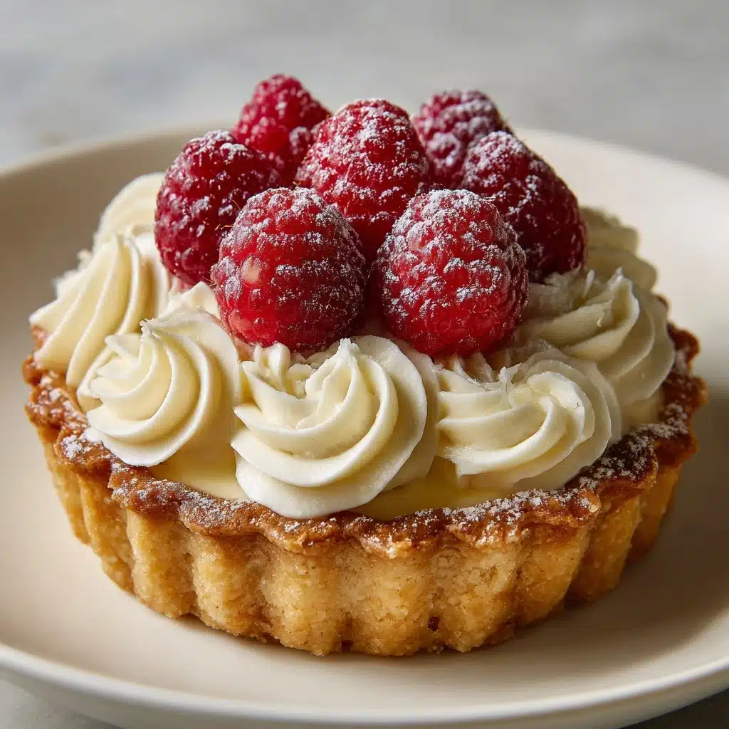 Rich White Chocolate Mousse Tart Recipe - Recipe Image