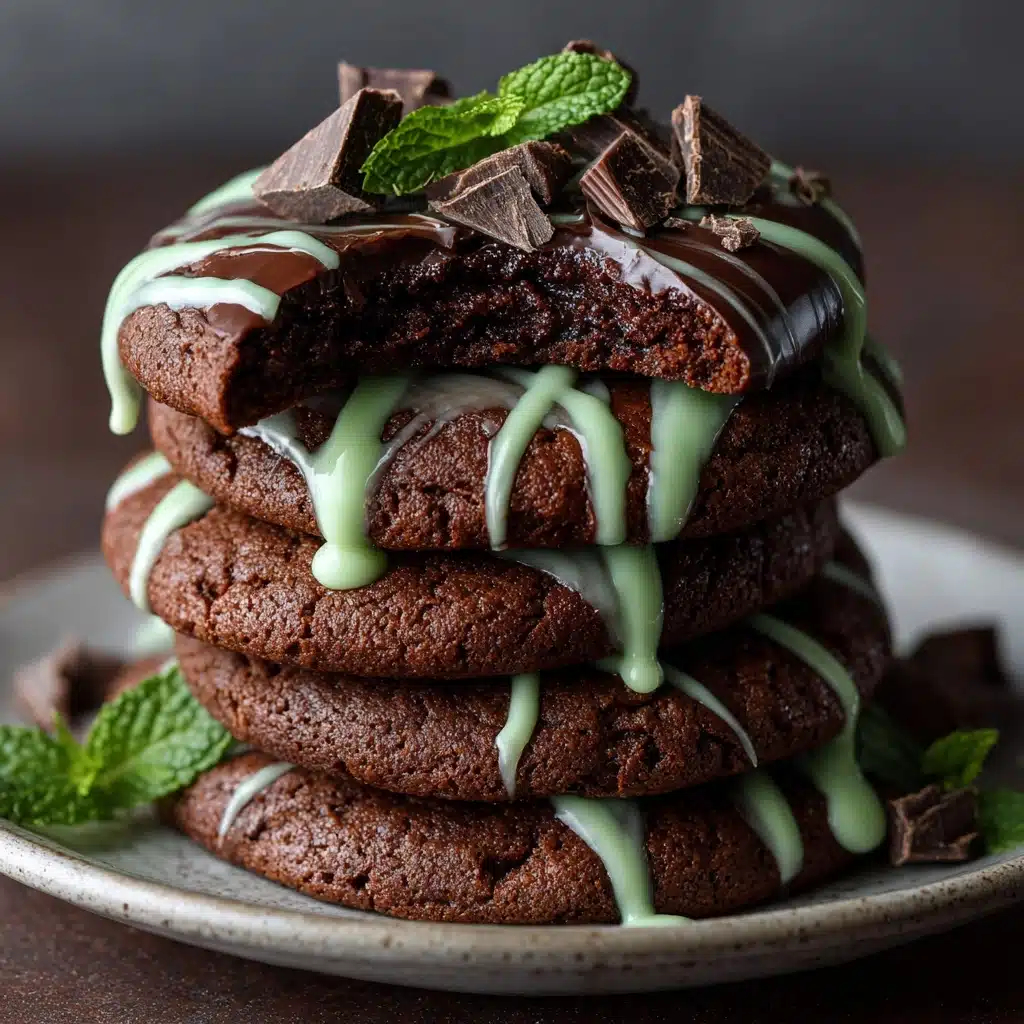 Chocolate Mint Cookies Recipe - Recipe Image