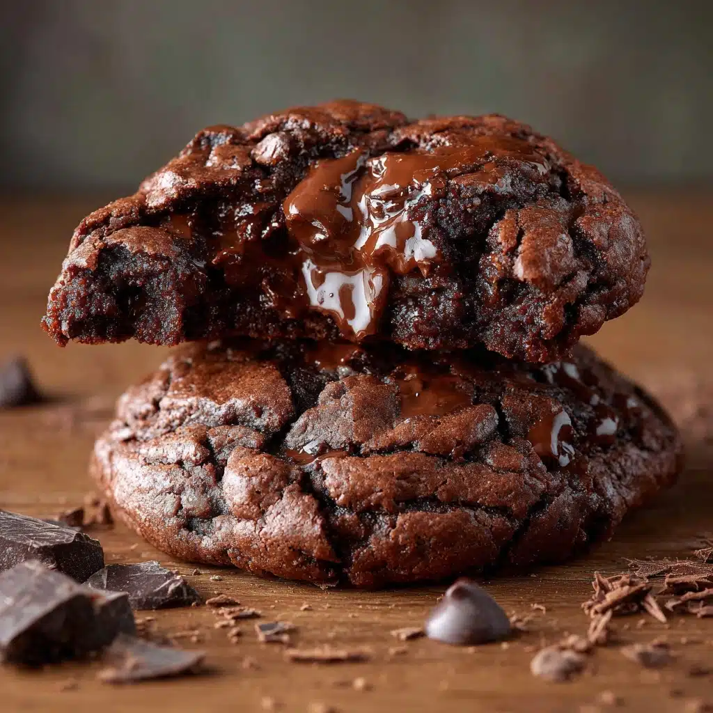 Chocolate Fudge Cookies Recipe - Recipe Image