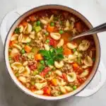 Beef and Macaroni Soup Recipe