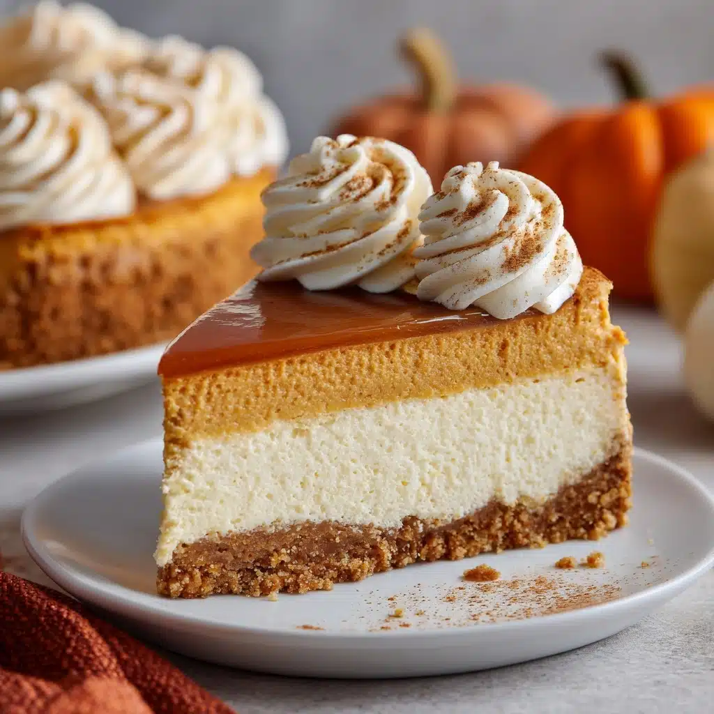 No-Bake Pumpkin Cheesecake Recipe - Recipe Image