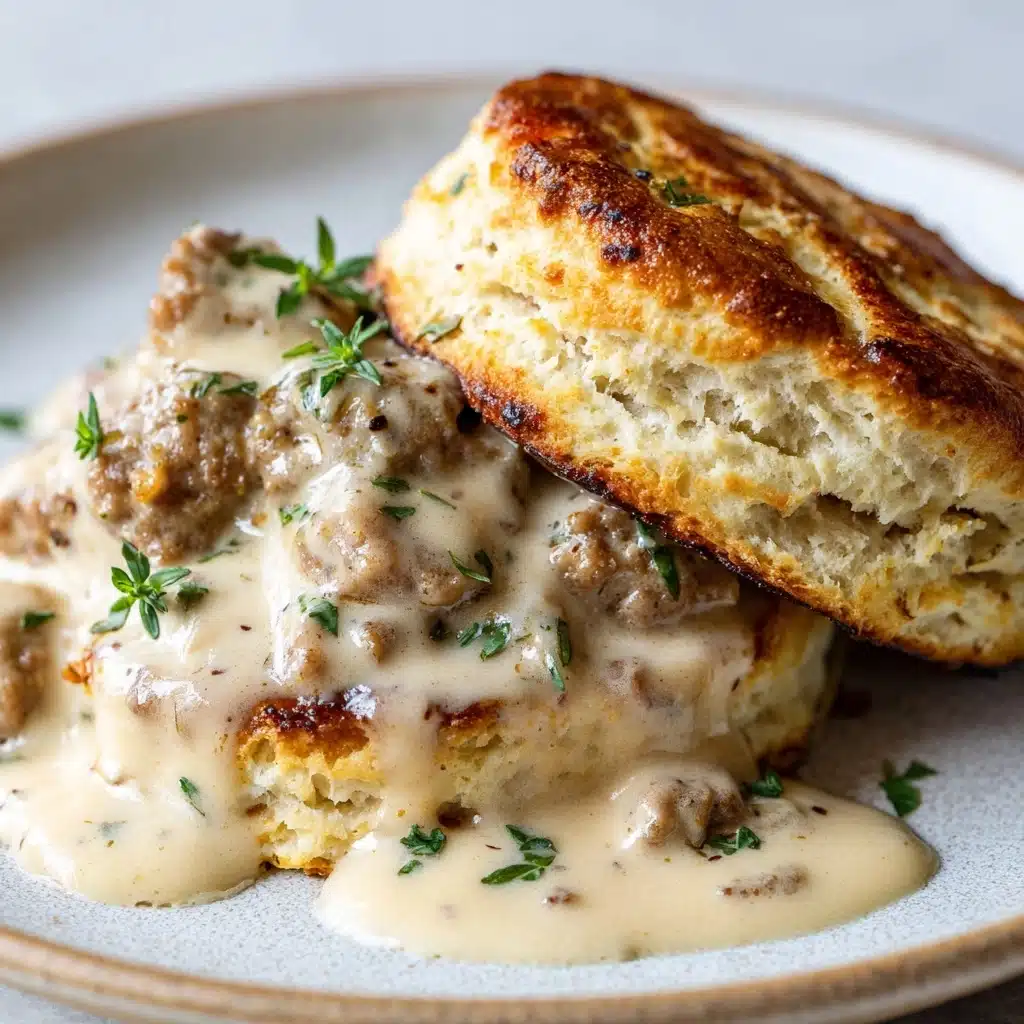 Biscuits and Gravy Recipe - Recipe Image