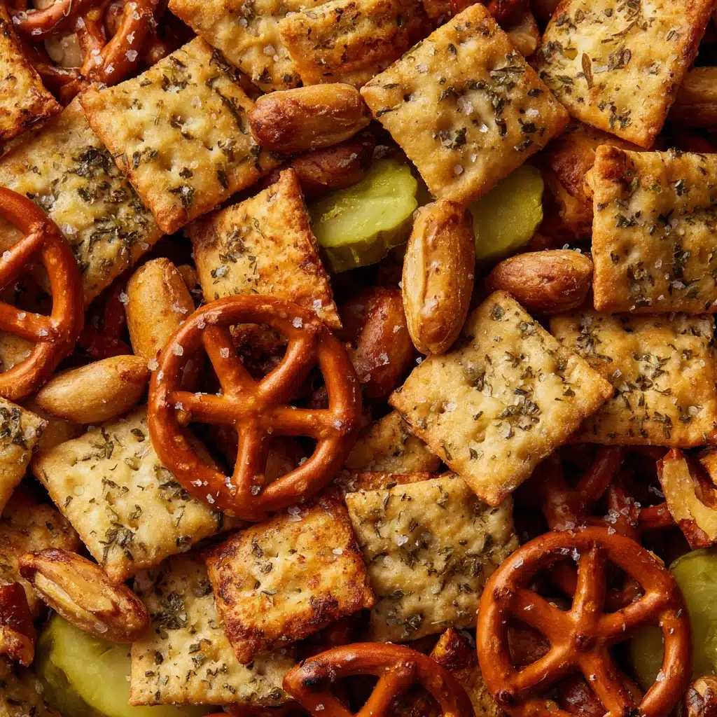 Dill Pickle Chex Mix Recipe - Recipe Image