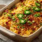 Jalapeño Buffalo Chicken Casserole Recipe