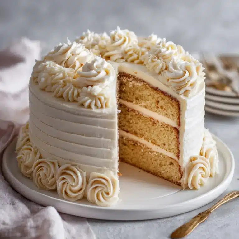 Moist White Velvet Cake Recipe