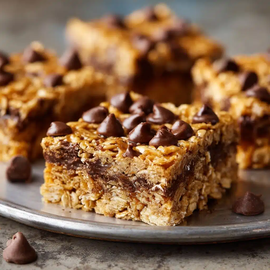 Oatmeal Chocolate Chip Bars Recipe - Recipe Image