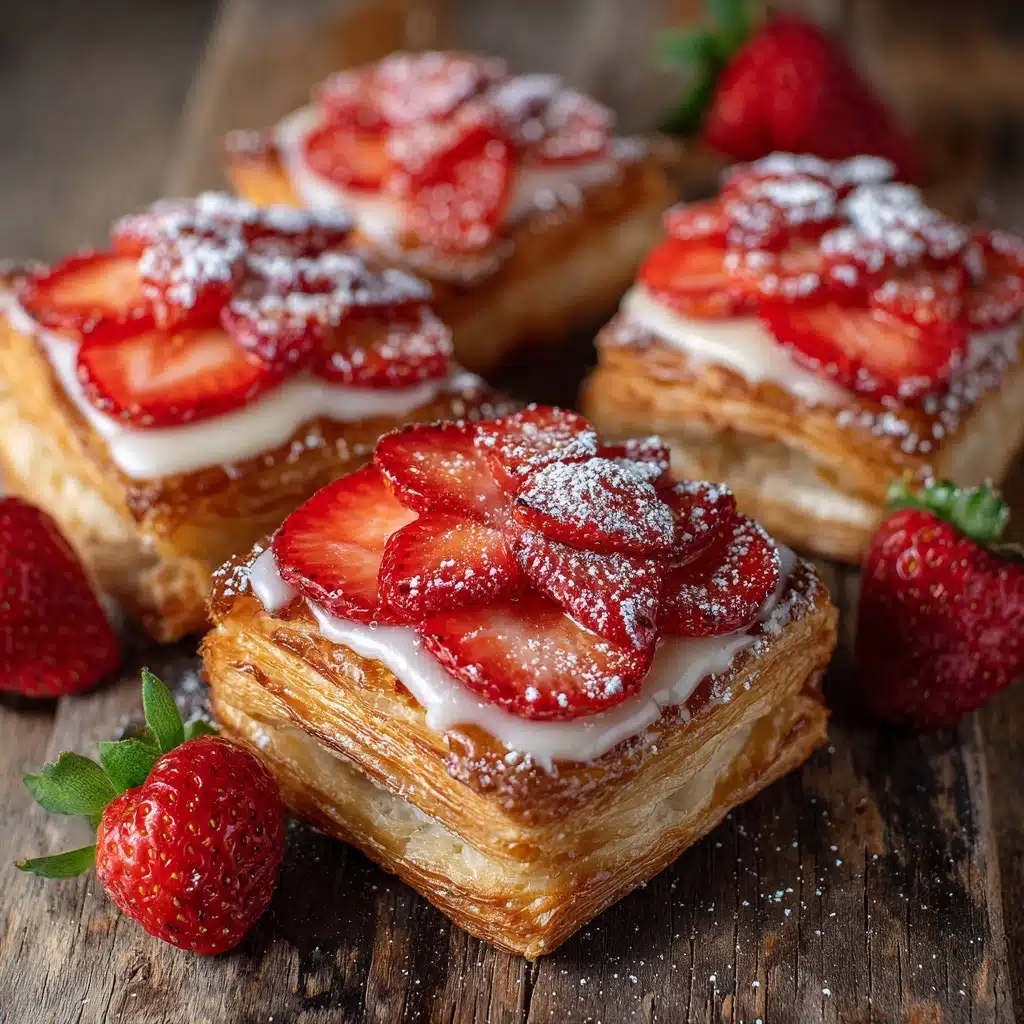 Strawberry Danish Recipe - Recipe Image