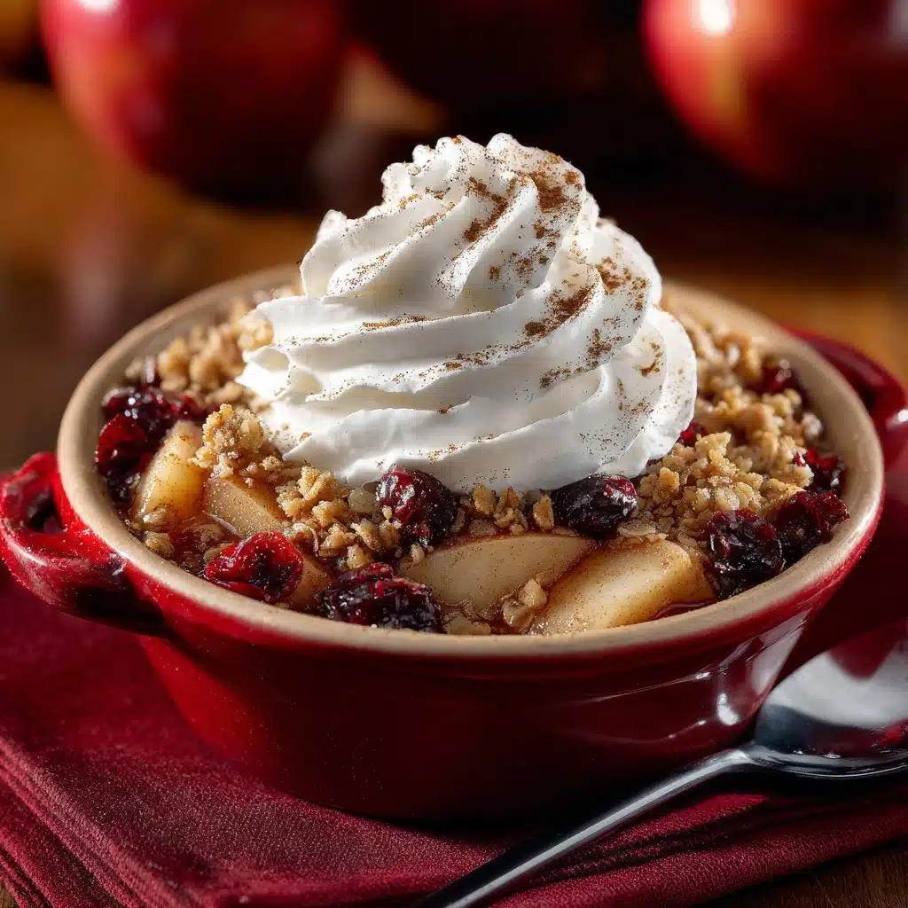Apple Cranberry Crisp Recipe - Recipe Image