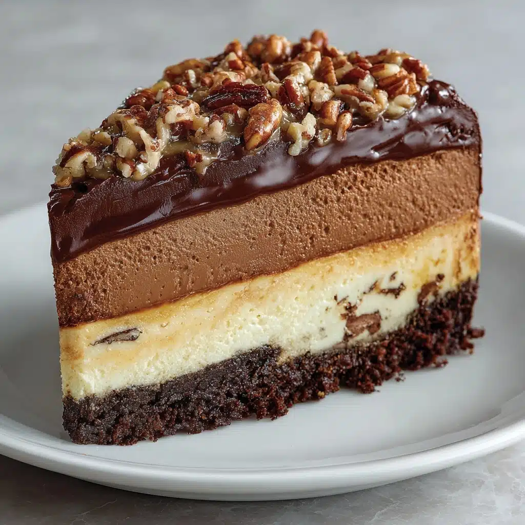 German Chocolate Cheesecake Recipe - Recipe Image