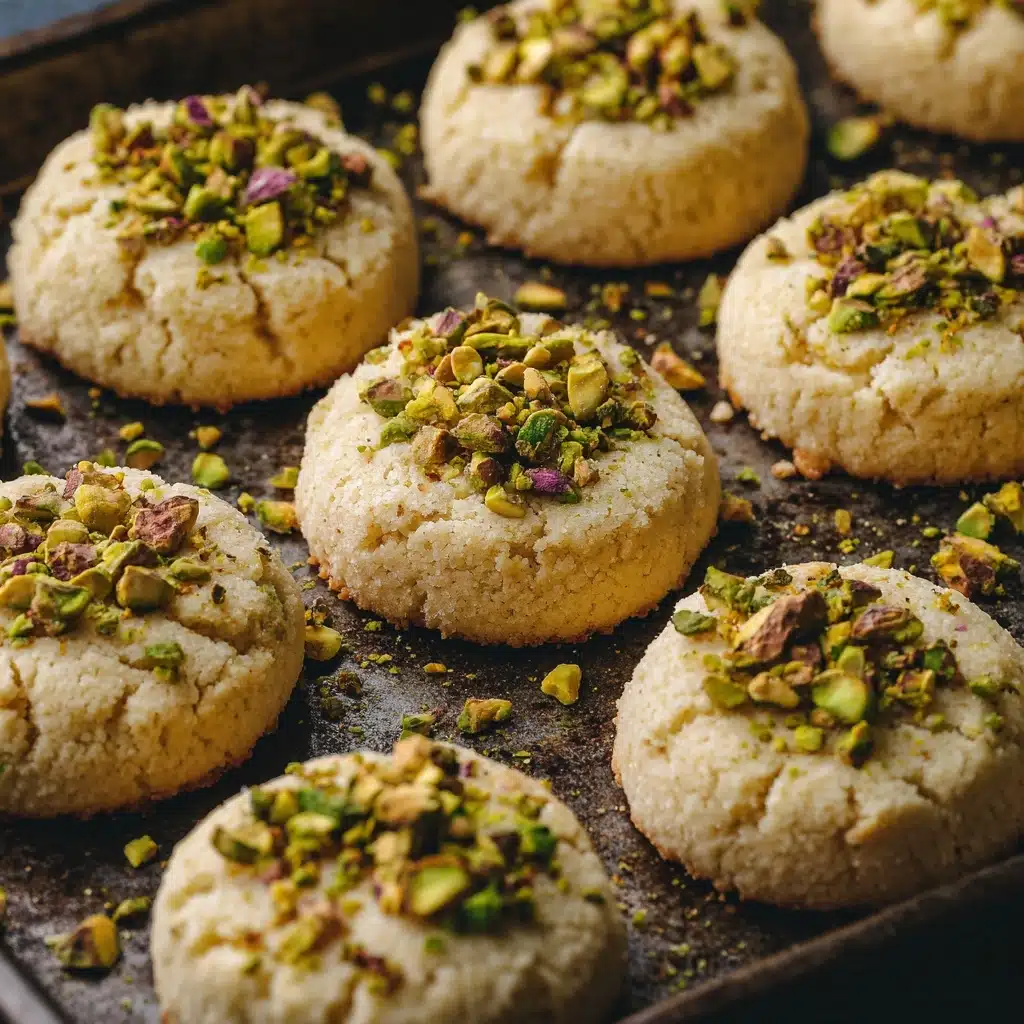 Pistachio Shortbread Cookies Recipe - Recipe Image