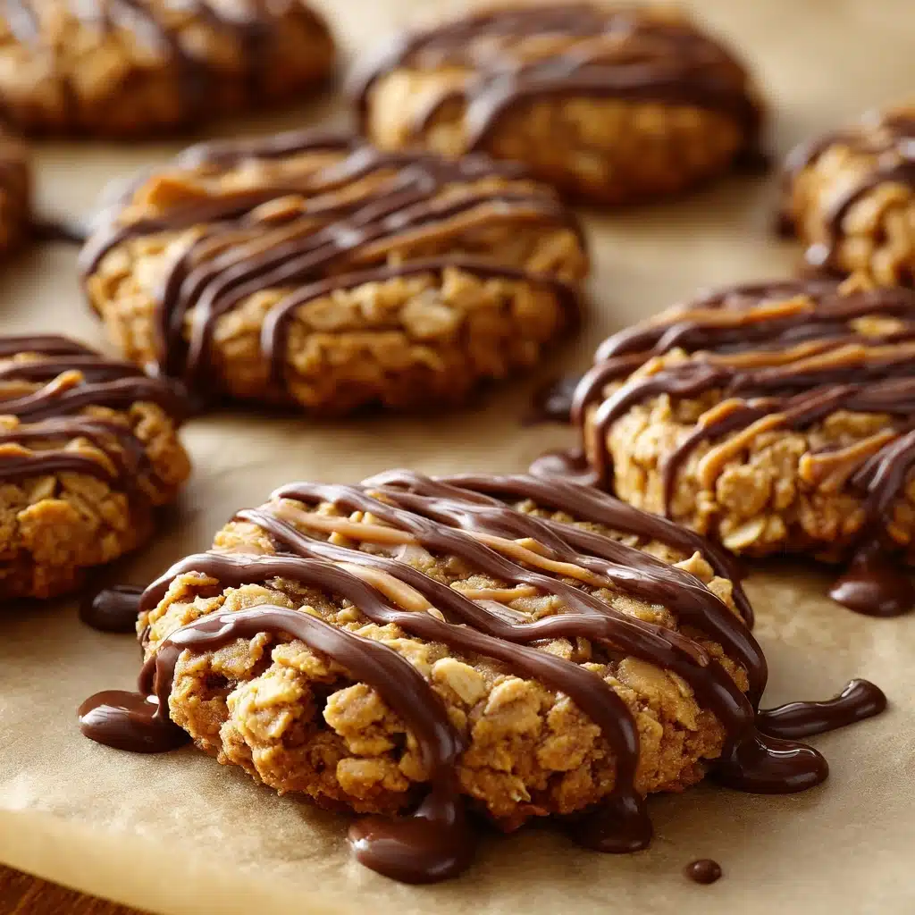 No-Bake Peanut Butter Oatmeal Cookies Recipe - Recipe Image