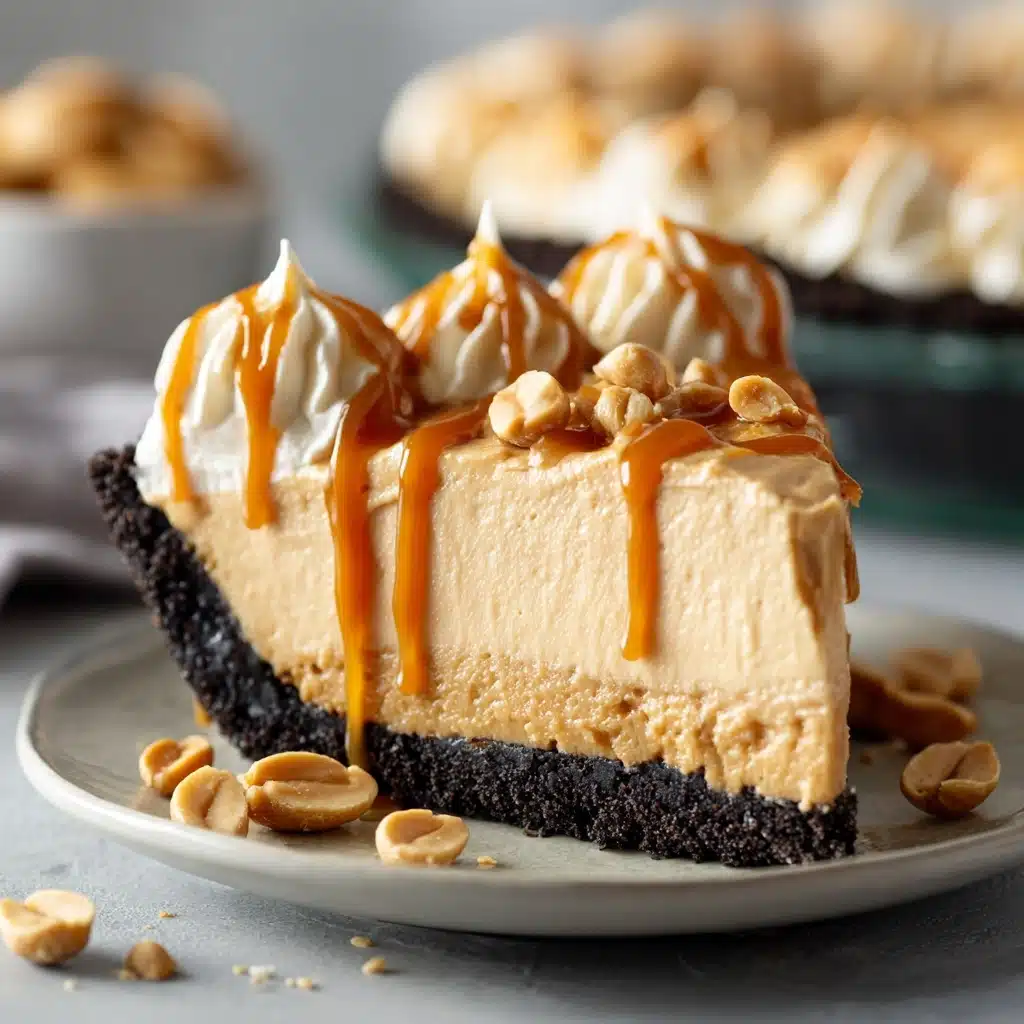 No Bake Cream Cheese Peanut Butter Pie Recipe