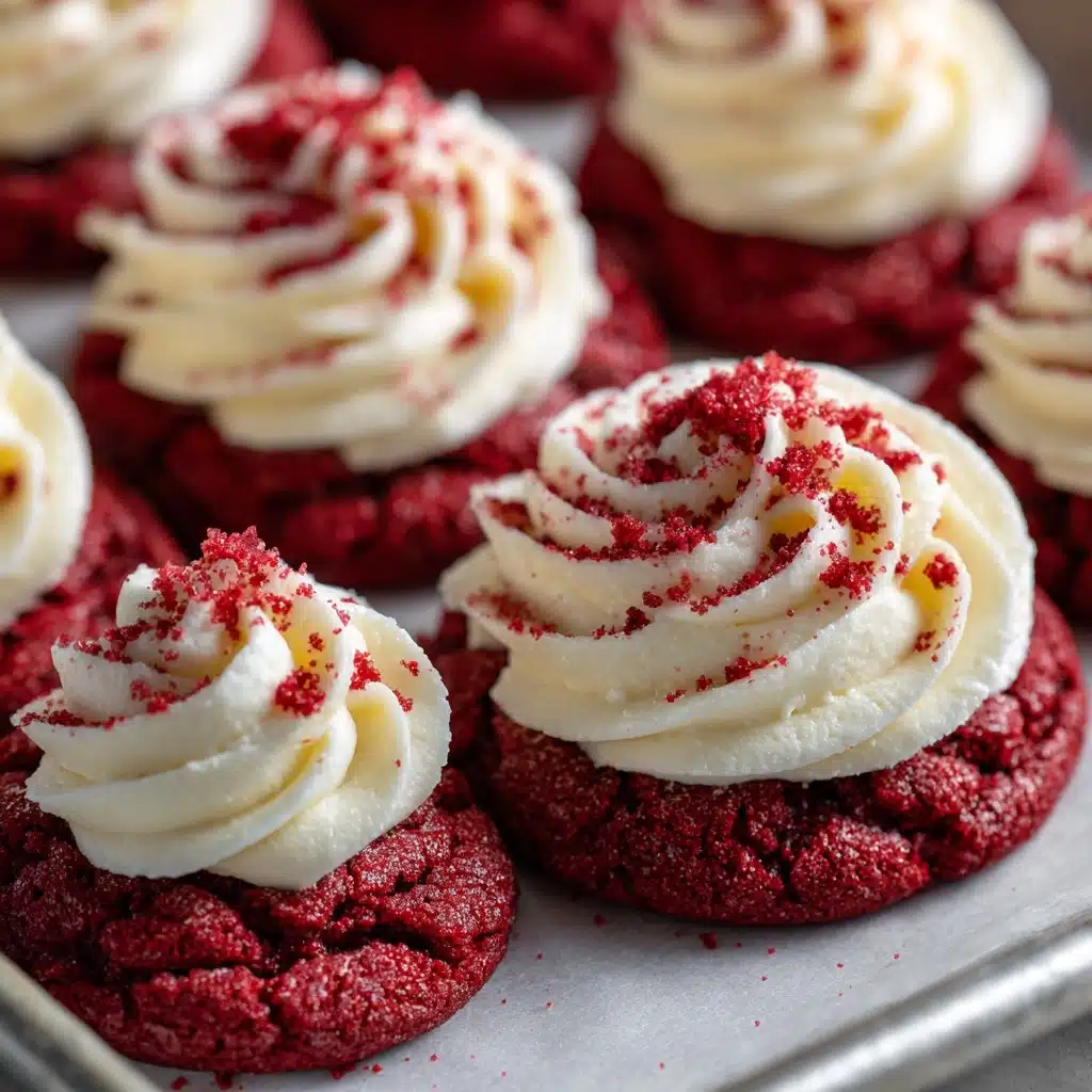 Red Velvet Cupcake Cookies Recipe - Recipe Image