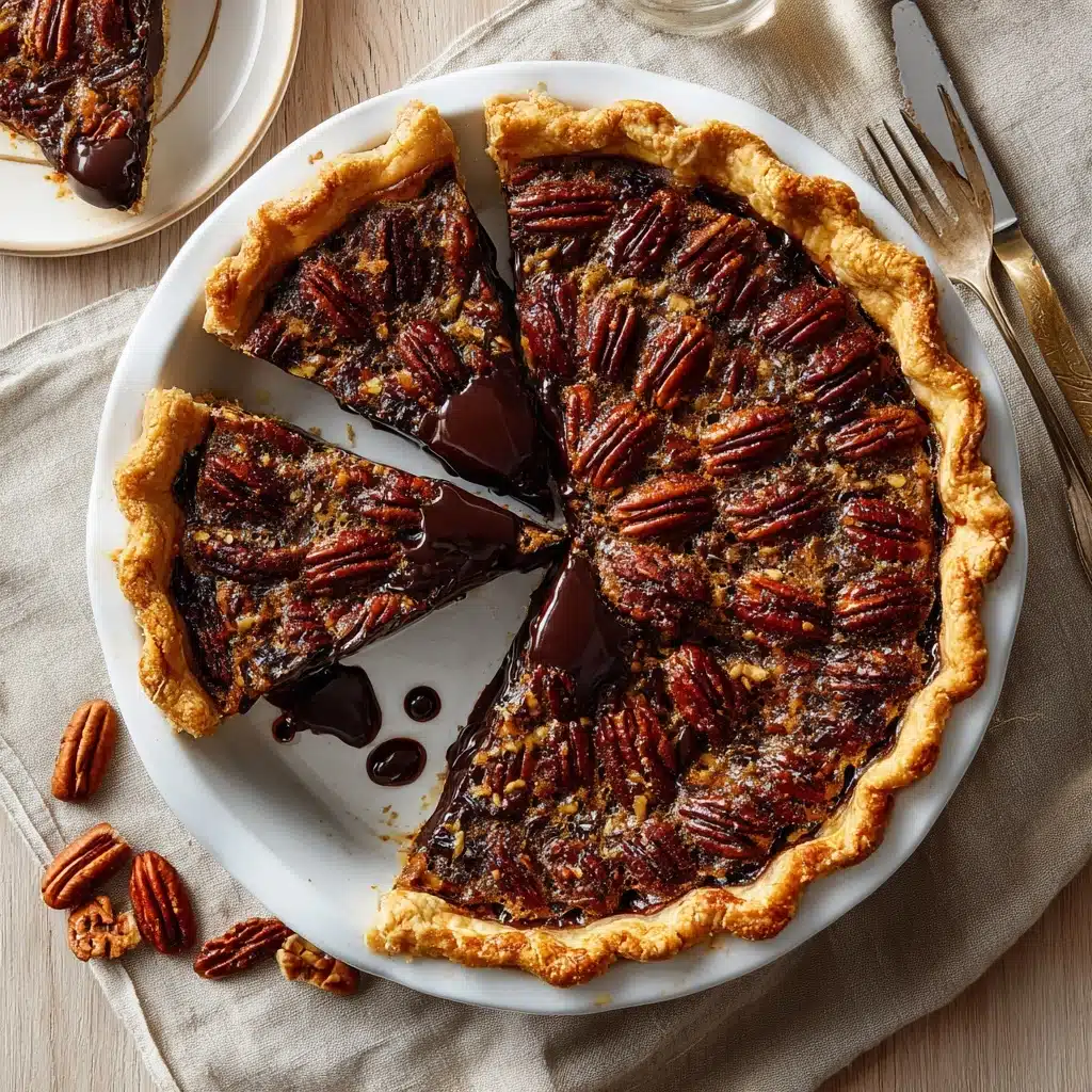 Chocolate Pecan Pie Recipe - Recipe Image