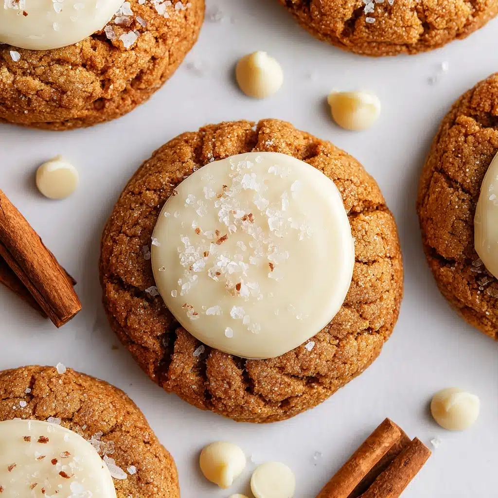Chewy Maple Cinnamon Cookies with White Chocolate Recipe - Recipe Image