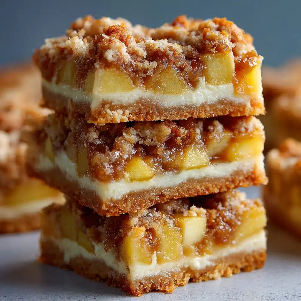 Gluten Free Apple Cheesecake Bars Recipe - Recipe Image