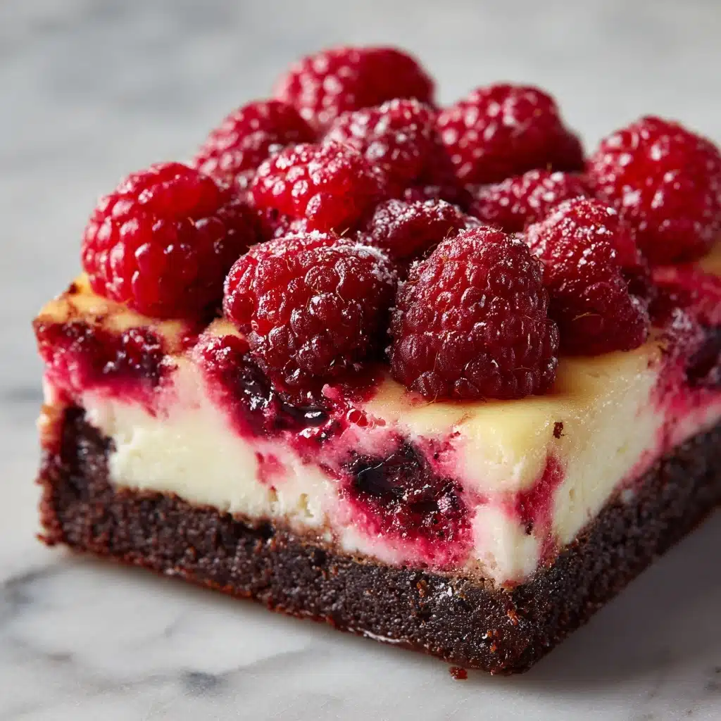 Raspberry Cheesecake Bars Recipe - Recipe Image