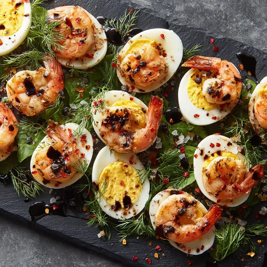 Cajun Shrimp Deviled Eggs Recipe - Recipe Image