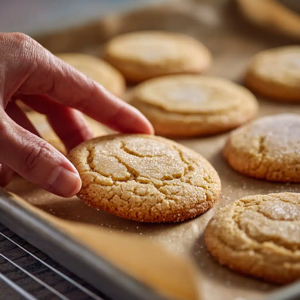 Vegan Peanut Butter Sugar Cookies Recipe - Recipe Image