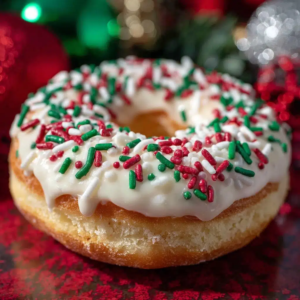Christmas Doughnuts Recipe - Recipe Image