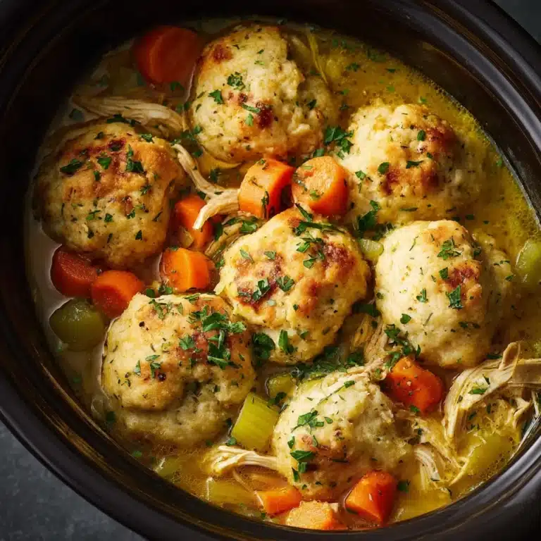 CrockPot Chicken and Dumplings Recipe