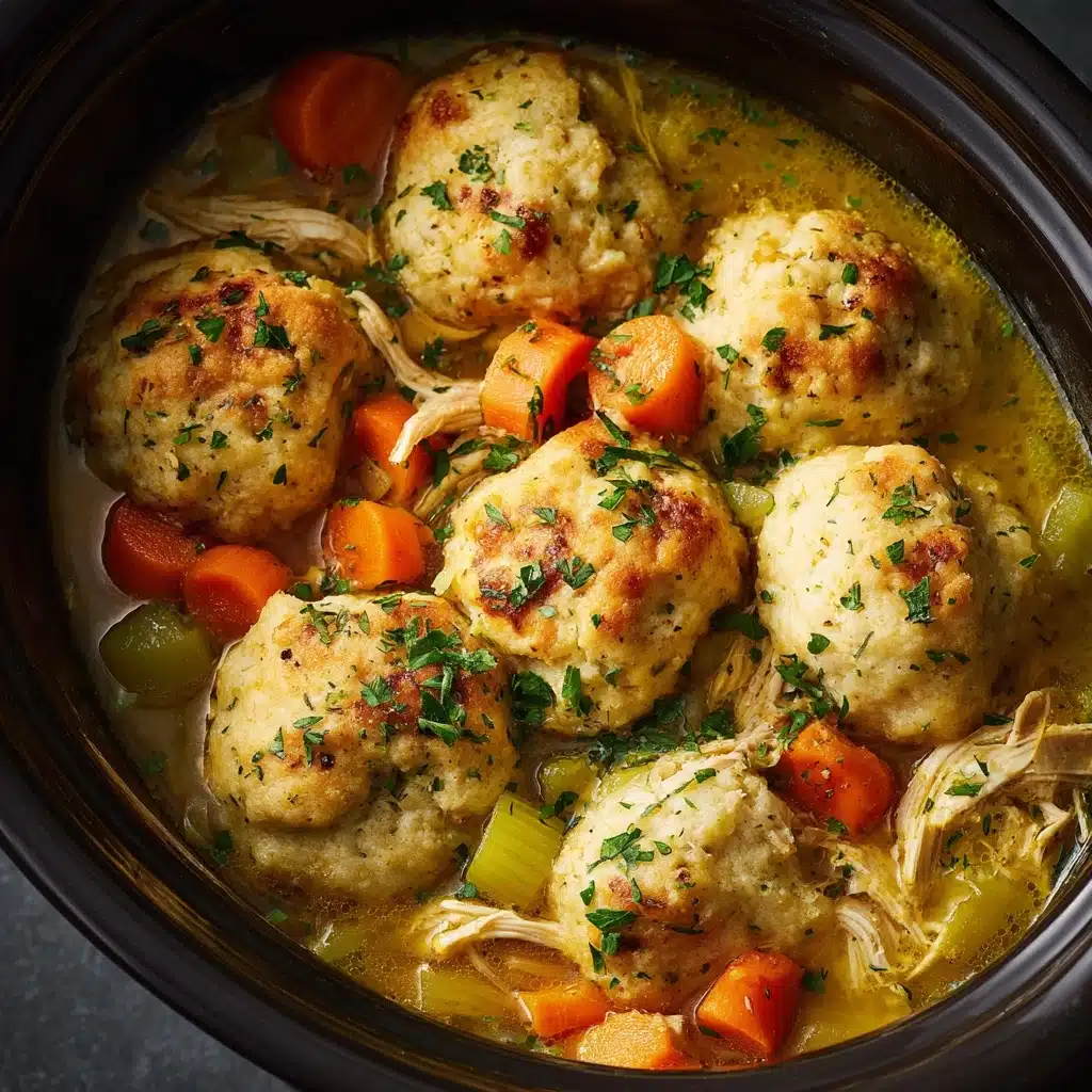 CrockPot Chicken and Dumplings Recipe