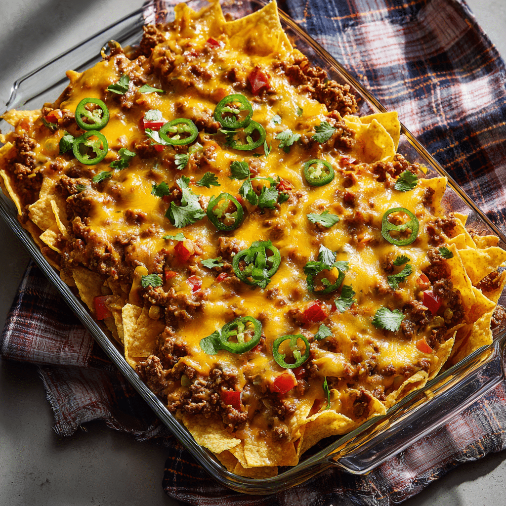 Walking Taco Casserole Recipe - Recipe Image