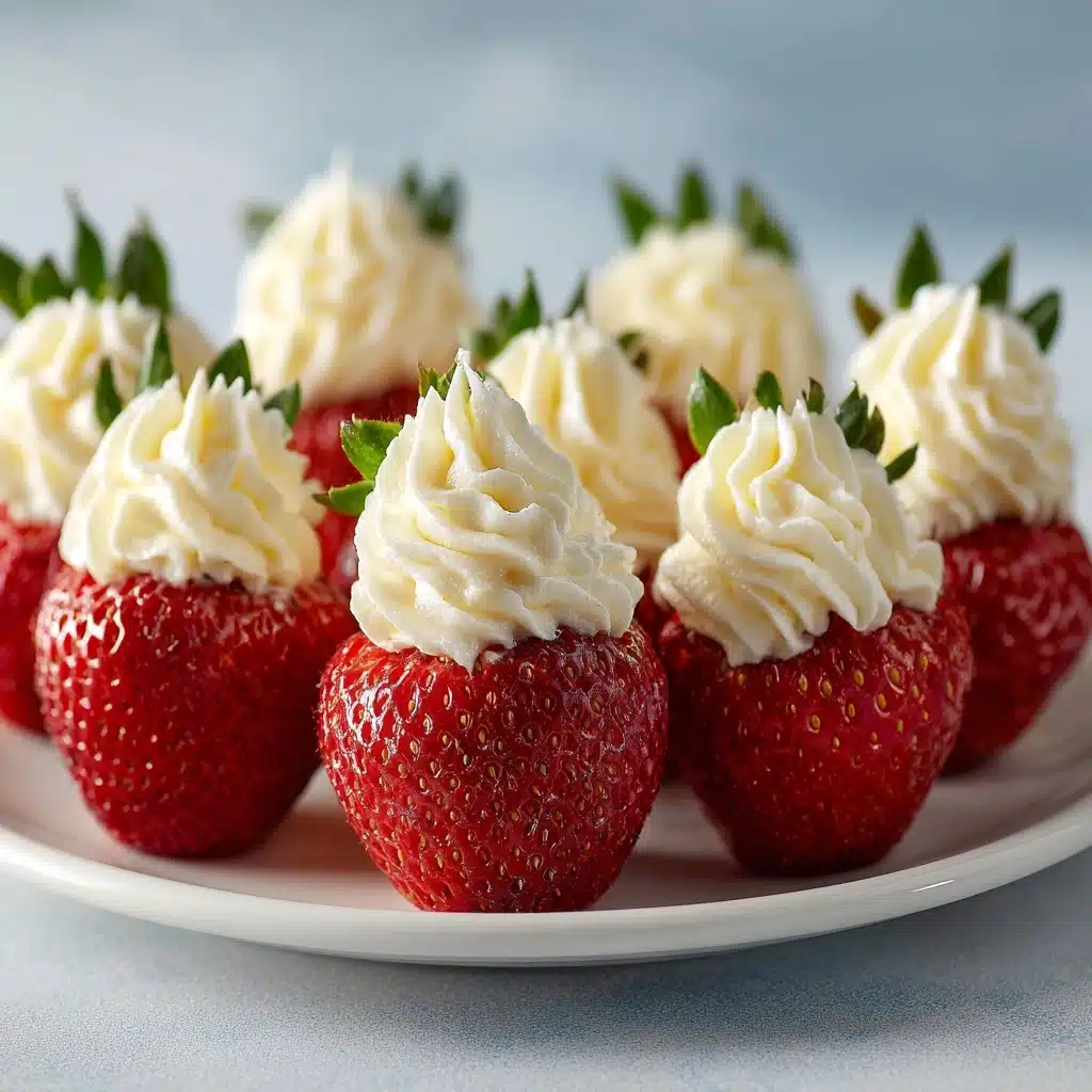 Deviled Strawberries Recipe - Recipe Image