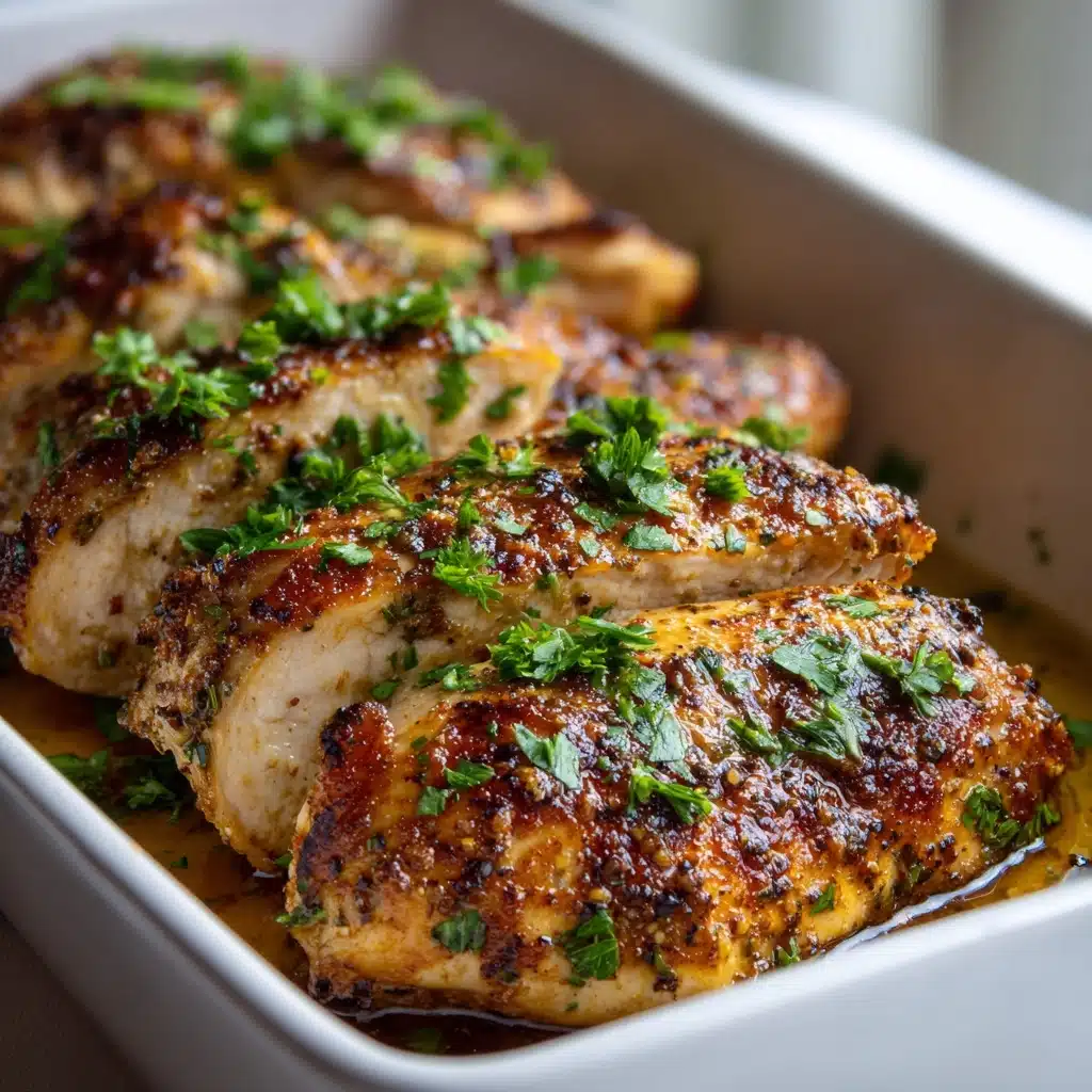 Garlic Boneless Baked Chicken Breast Recipe