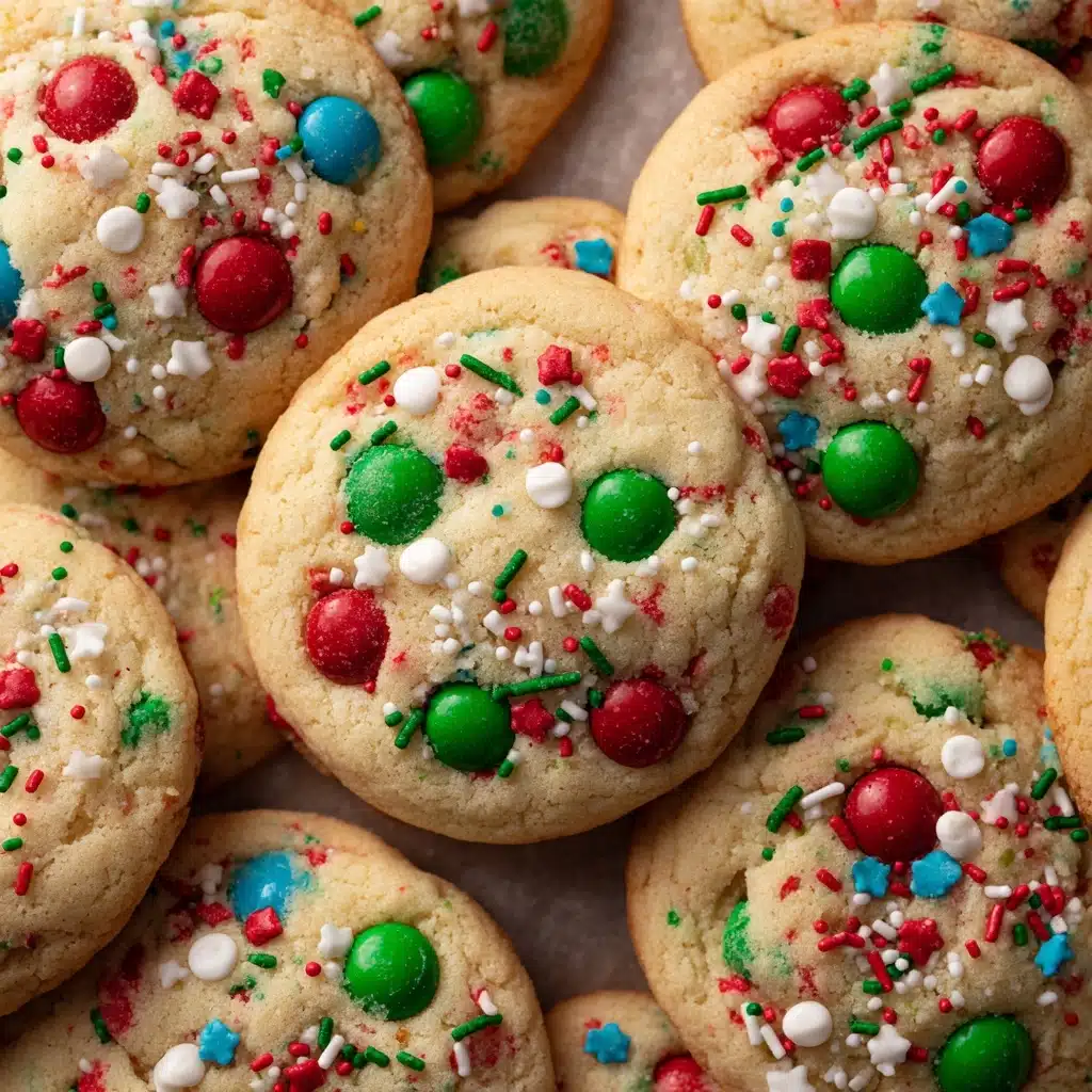 Cake Mix Christmas Cookies Recipe - Recipe Image
