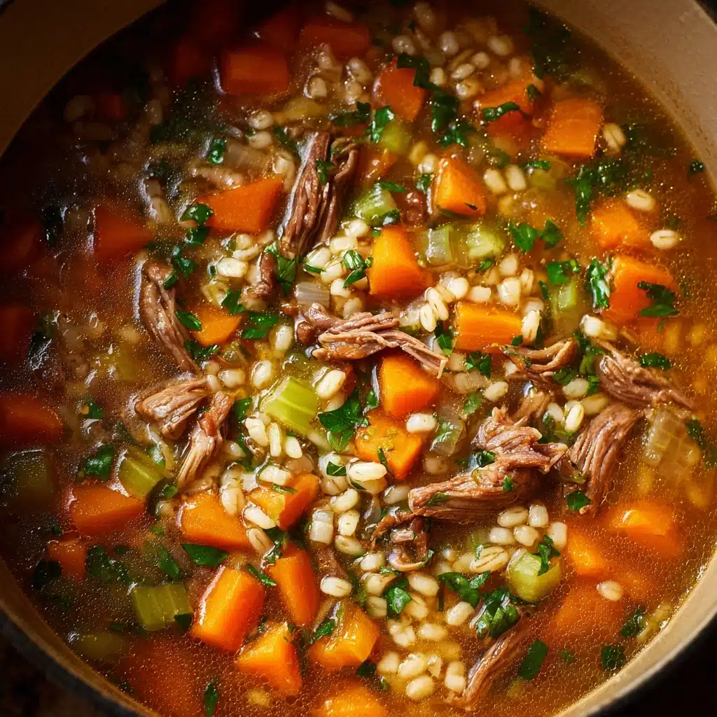 Beef and Barley Soup Recipe - Recipe Image