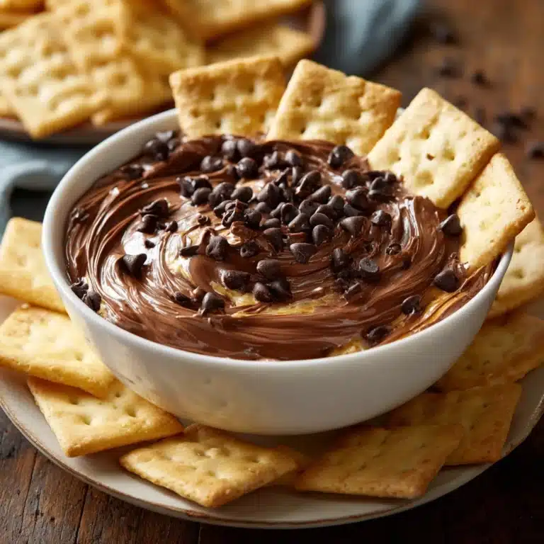 Chocolate Peanut Butter Dip Recipe