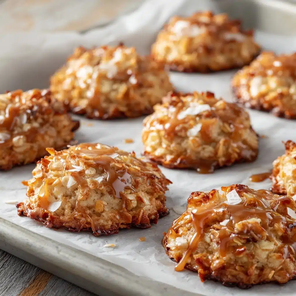 No-Bake Coconut Praline Cookies Recipe - Recipe Image