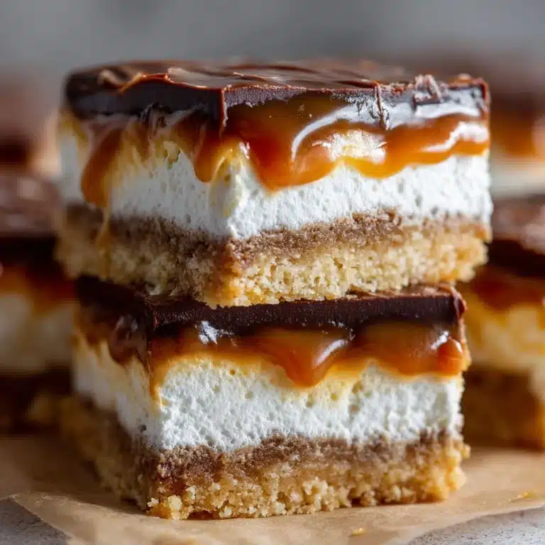 Decadent Caramel Cheesecake Bars Recipe