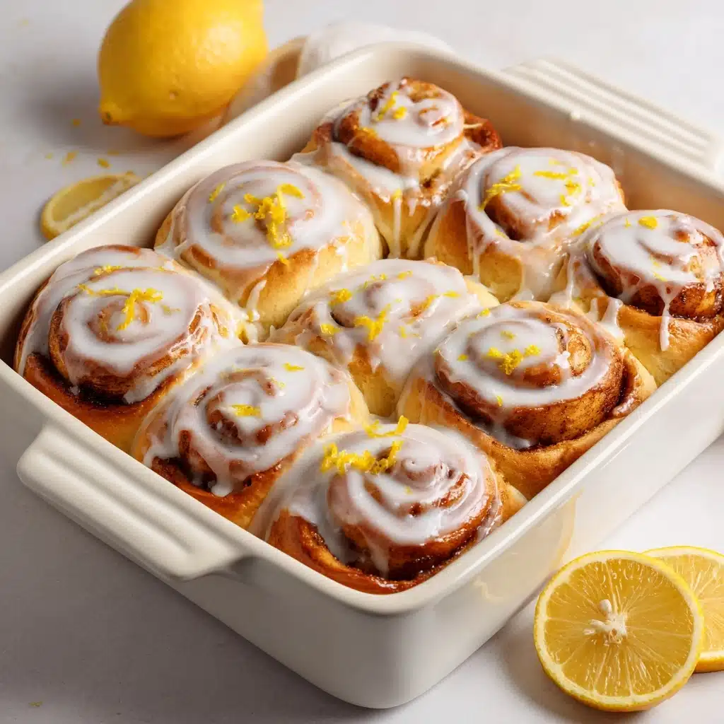 Lemon Rolls Recipe - Recipe Image