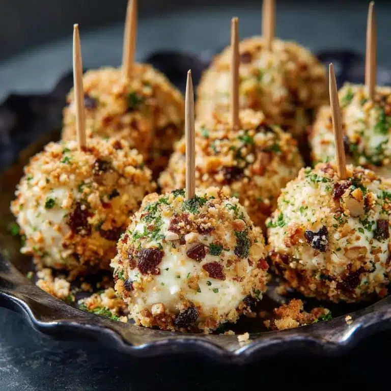 Mini Cheese Ball Bites Recipe