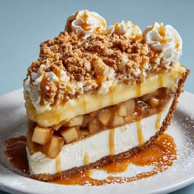 Apple Crisp Cheesecake Recipe