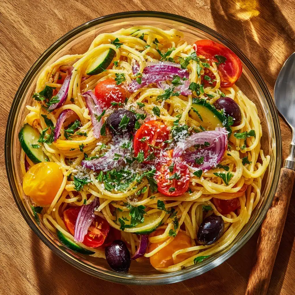 Spaghetti Salad Recipe - Recipe Image