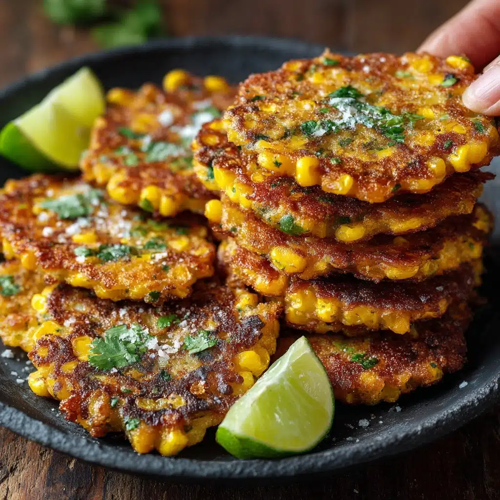 Mexican Street Corn Fritters Recipe - Recipe Image