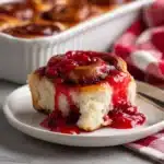 Crock Pot Cinnamon Rolls with Cherry Pie Filling Recipe