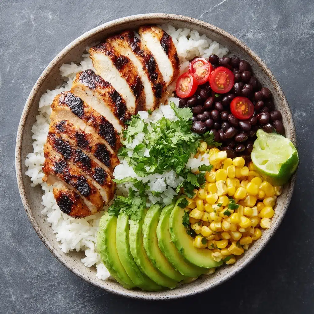 Honey Chipotle Chicken Rice Bowls Recipe - Recipe Image