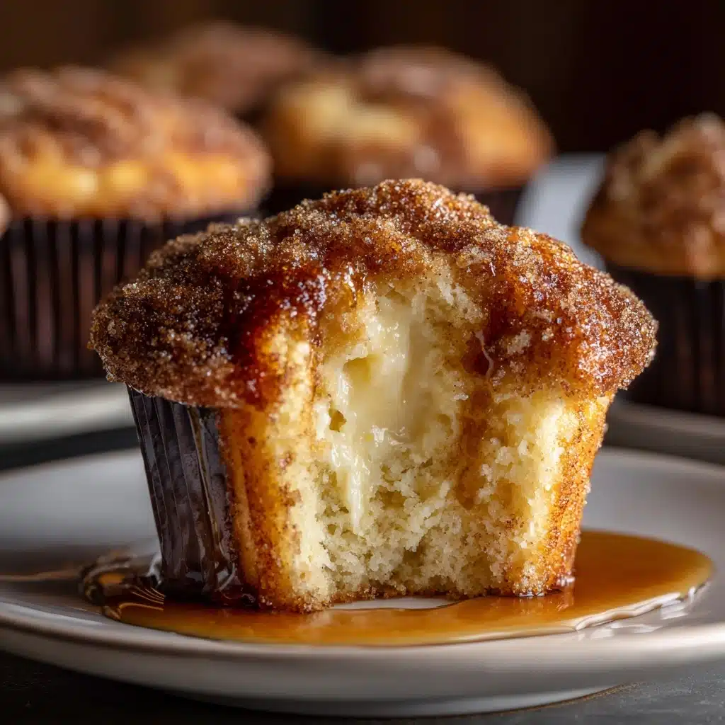 Gooey Cinnamon Cream Cheese Muffins Recipe - Recipe Image