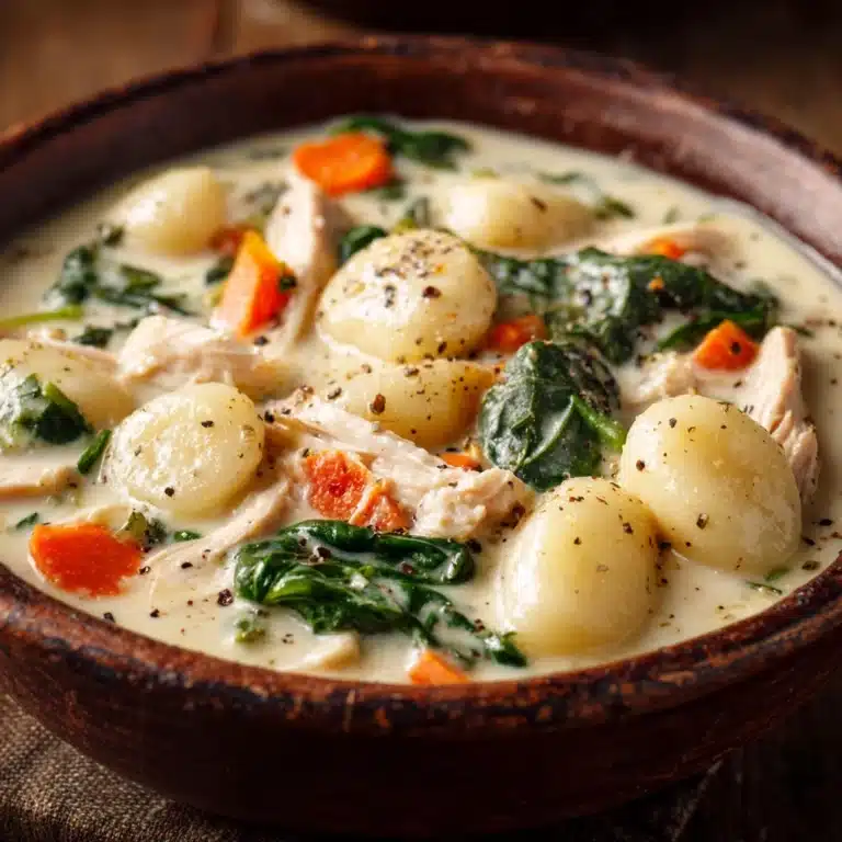 Creamy Chicken Gnocchi Soup Recipe