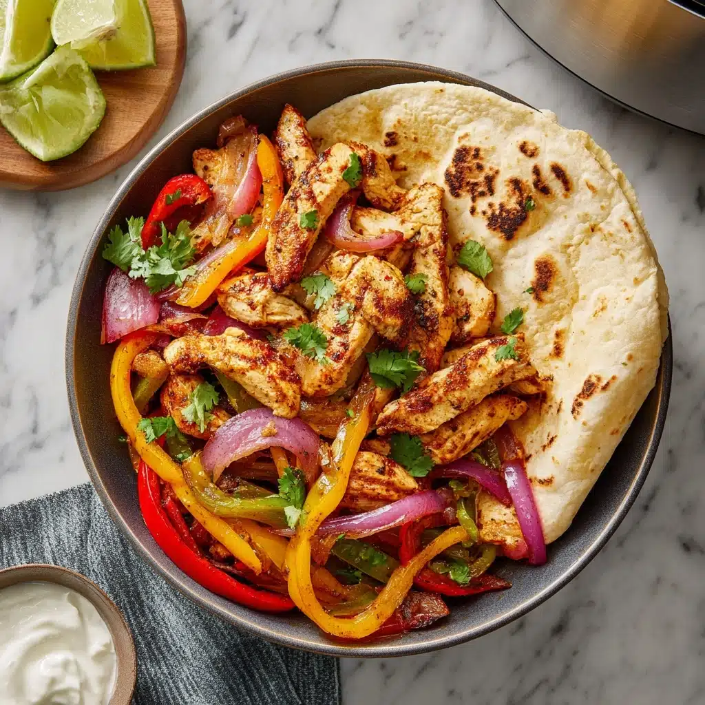Air Fryer Chicken Fajitas Recipe