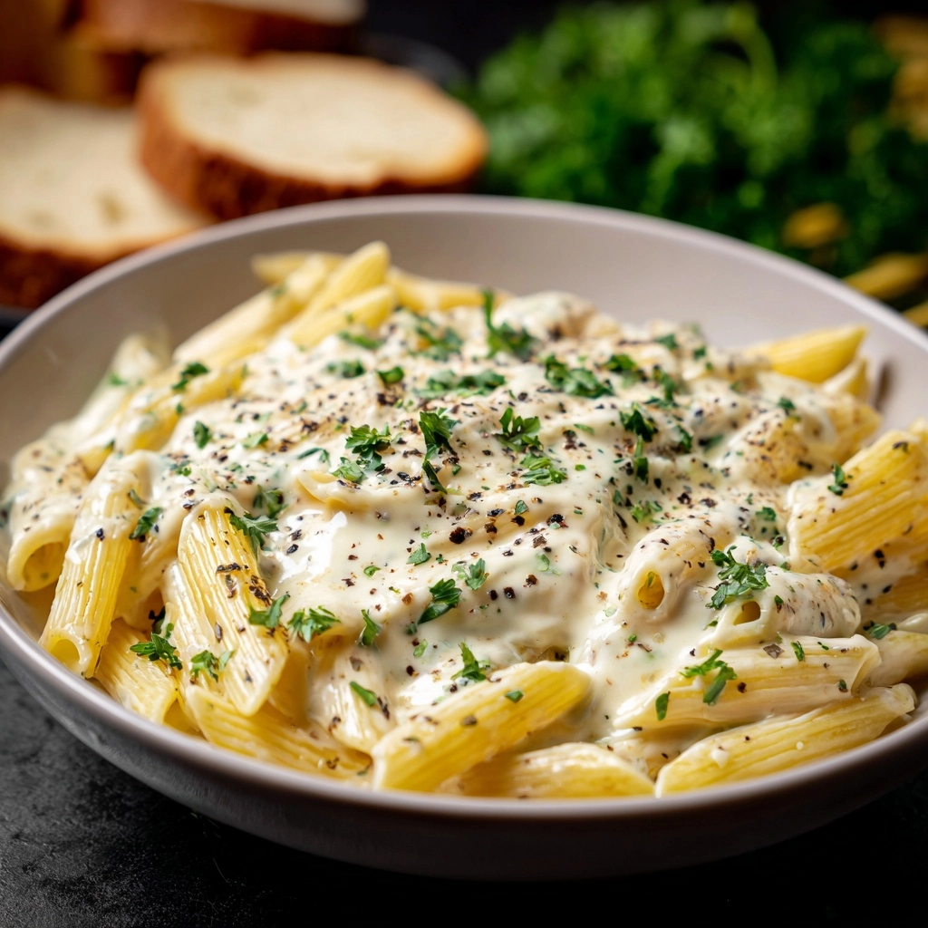 Crockpot Olive Garden Chicken Pasta Recipe