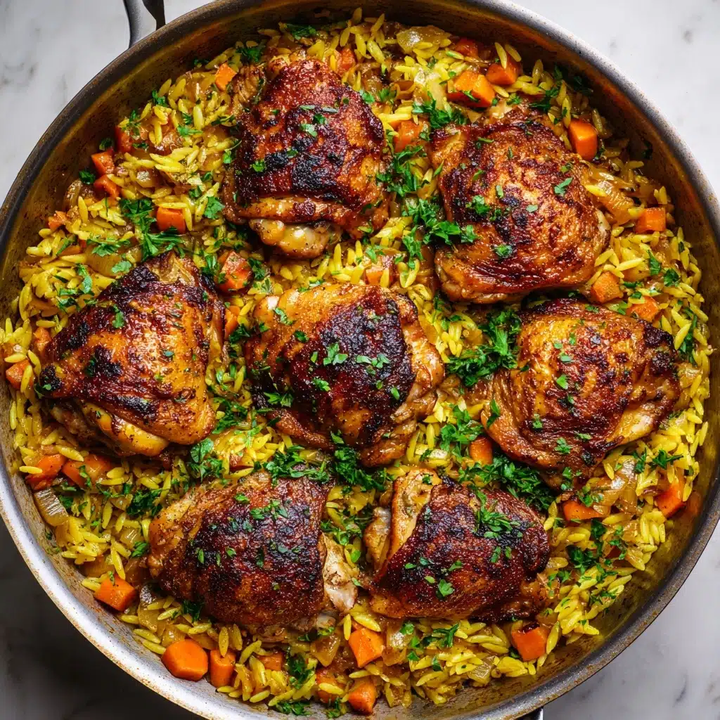 One Pot Chicken and Orzo Recipe